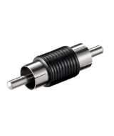 Acoplador RCA hembra-hembra / macho-macho