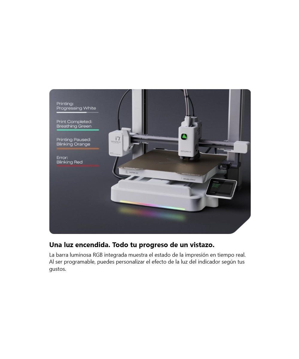 Imoresora 3D Creality SPARKX i7 Combo