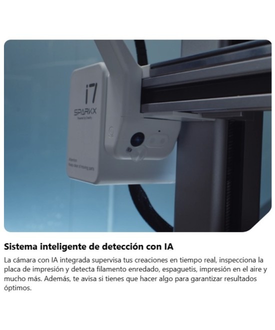 Imoresora 3D Creality SPARKX i7 Combo