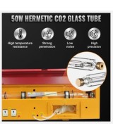 Grabadora y cortadora laser VEVOR 50W CO2 8x12 Pulgadas
