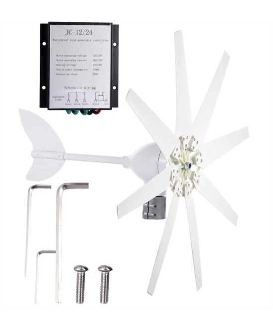 Generador de viento 400W 12V Aerogenerador