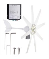 Generador de viento 1200W 12V Aerogenerador