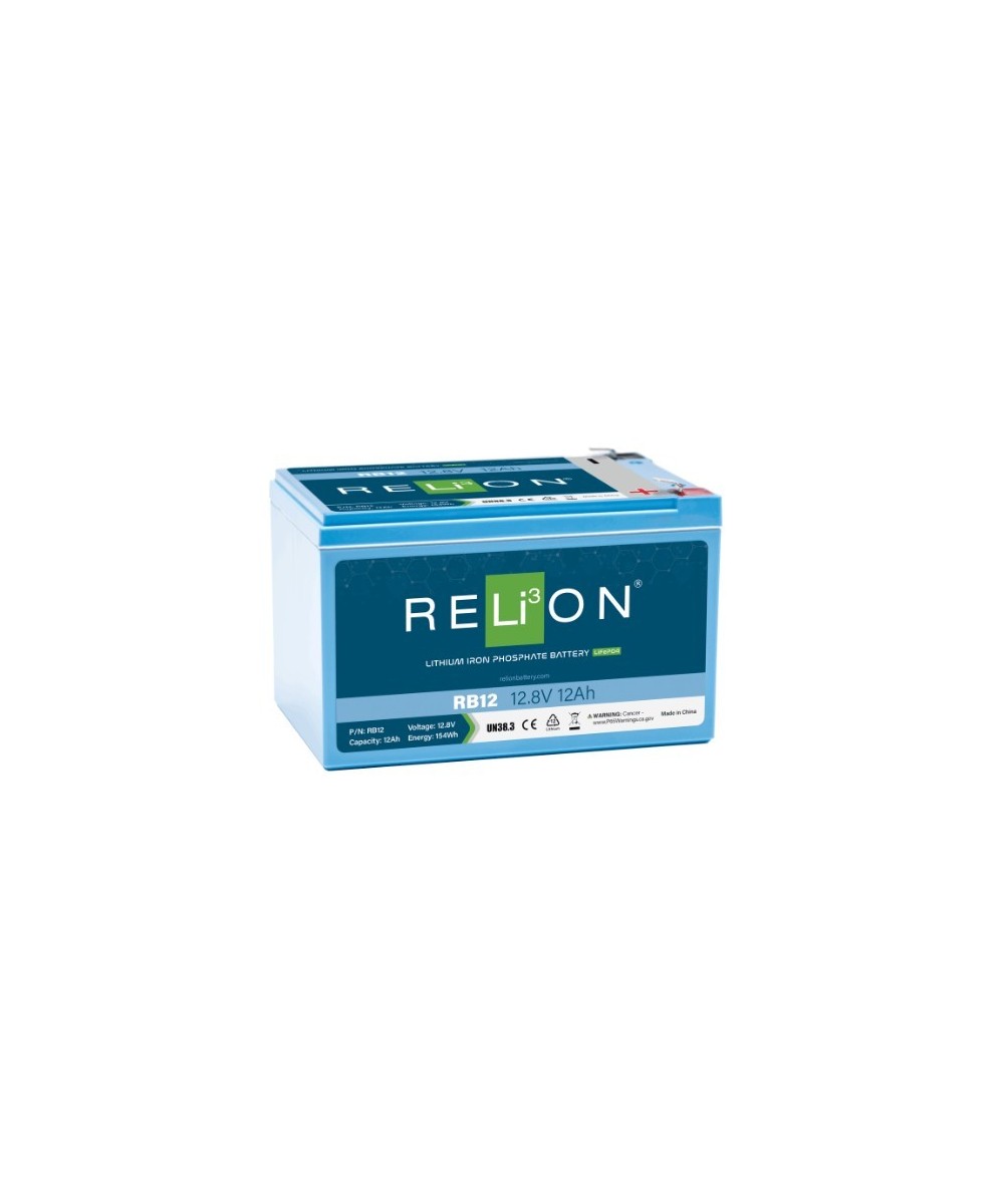 Batería de lifePO4 recargable Relion 12.8V 12Ah 154Wh