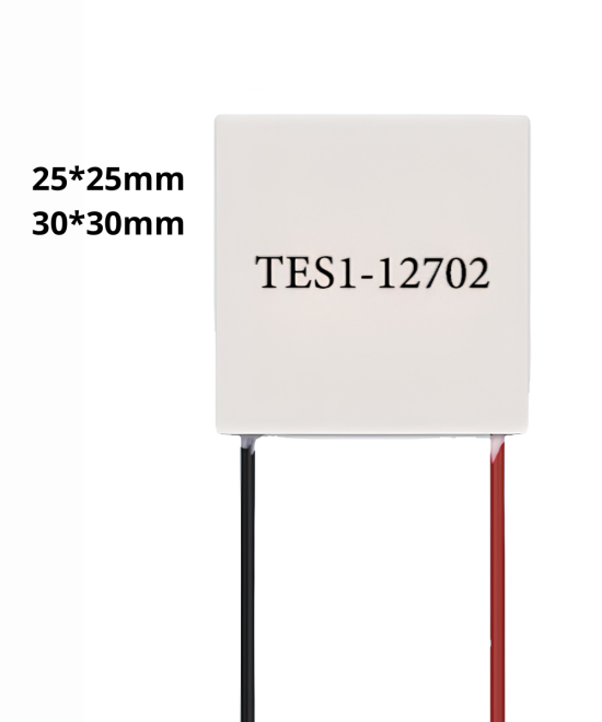 celda peltier TES1-12702 12V 2A 25mm/30mm