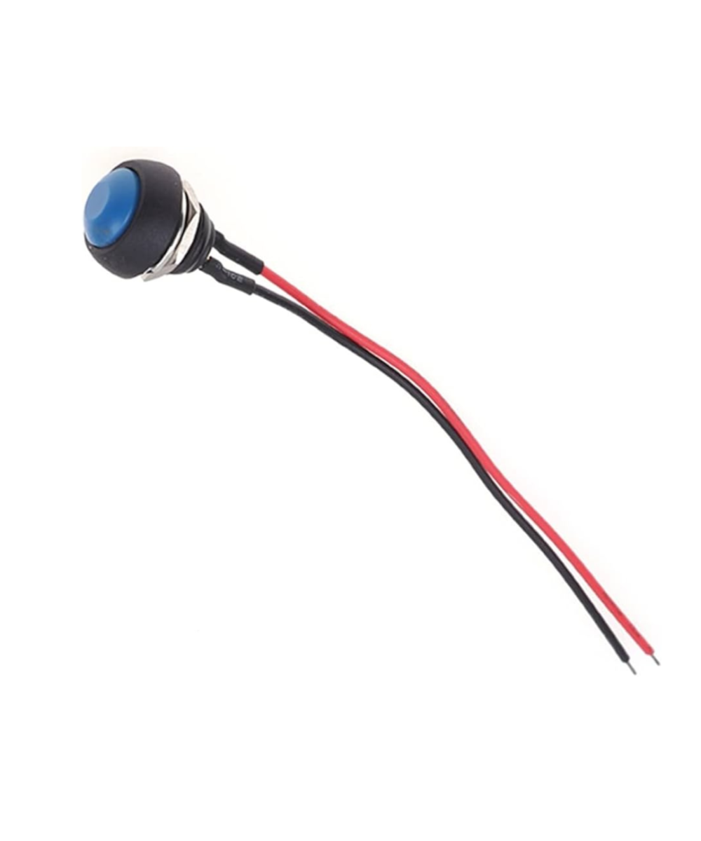 Interruptor con bloqueo button 12mm PBS-33B
