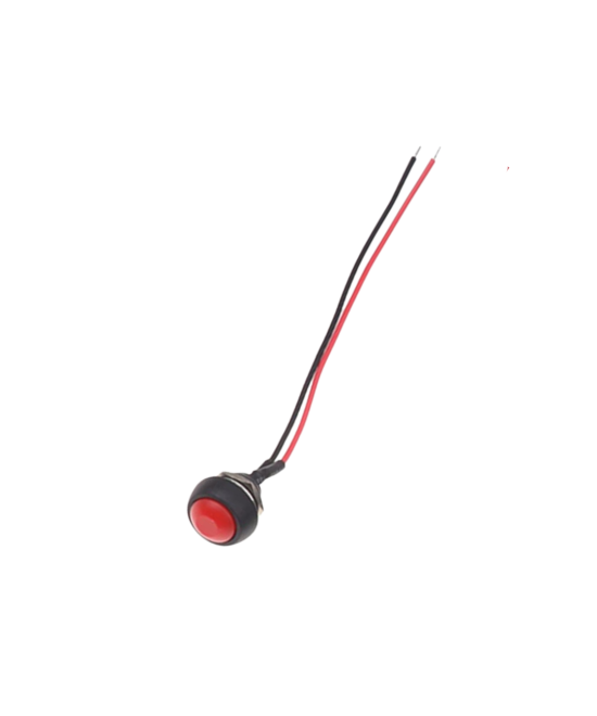 Interruptor con bloqueo button 12mm PBS-33B