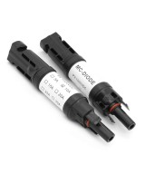 Conector de panel solar MC4 diodo 30A macho y hembra