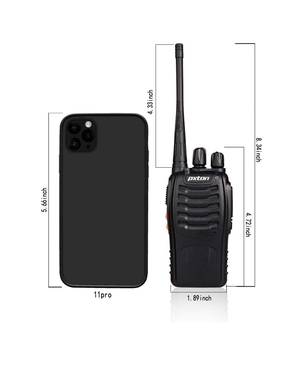 Kit DE 2 Walkie talkie 888S de largo alcance 5Km pxton