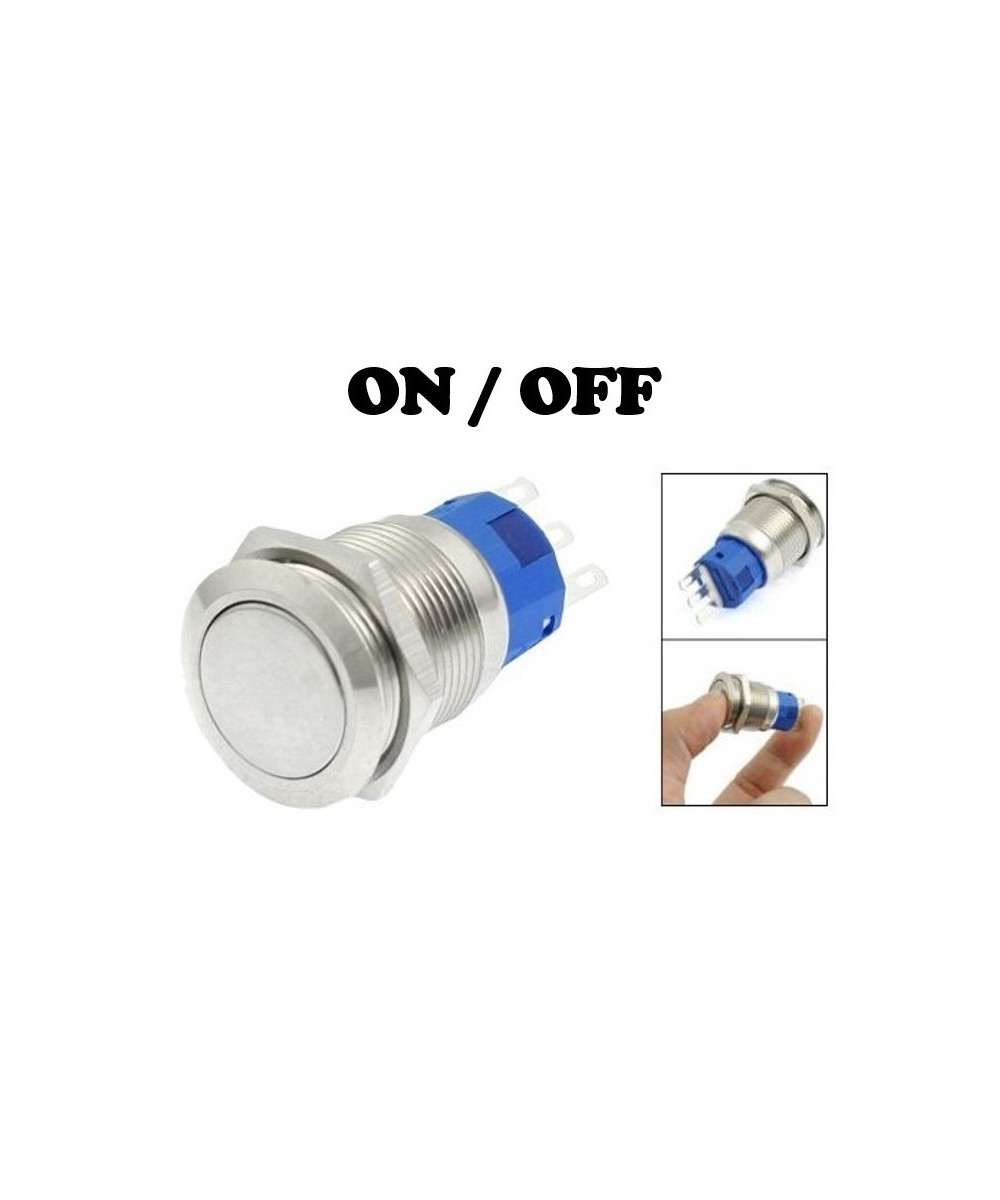 Interruptor Metalico ON / OFF 16/19/22MM (NO/NC)