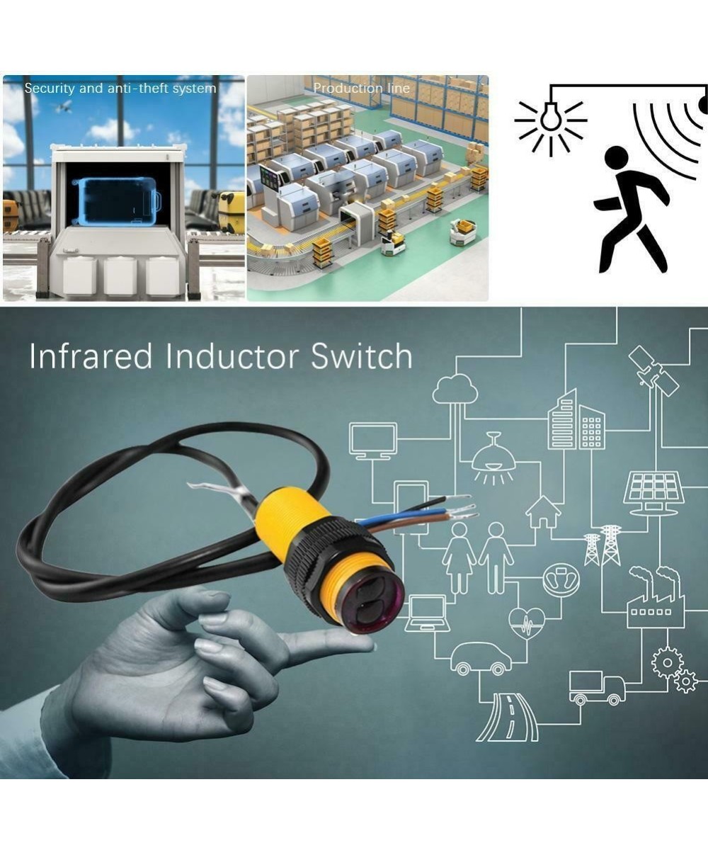 Sensor de proximidad fotoeléctrico Infrarrojo E18-D80NK NPN/PNP
