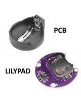 Contenedor de batería CR2032 Lilypad/PCB