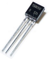 Transistor de unión bipolar (BJT) DIP SS8050 TO-92