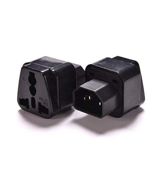 Adaptador C14 PDU universal americano europero