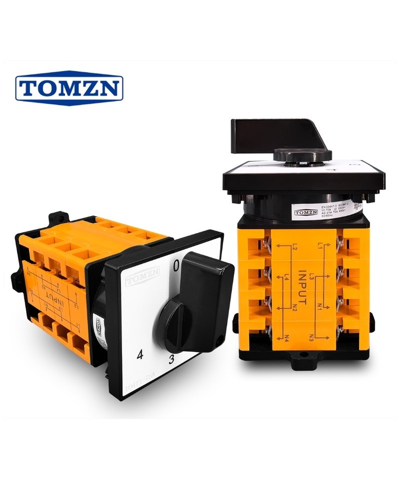 Selector 4 posiciones TOMZN TO4T1 75A 230V