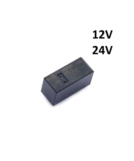 Rele de Potencia DPDT 12V 8A G2RL-2  12/24 VDC