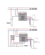 Controlador de temperatura y humedad TOMZN 220VAC TOTC4S
