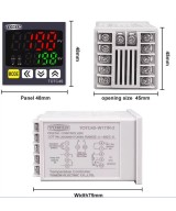 Controlador de temperatura y humedad TOMZN 220VAC TOTC4S