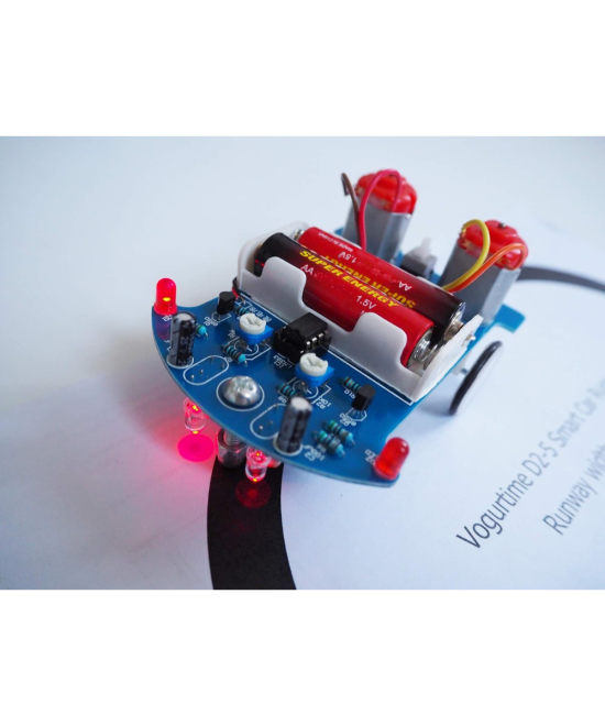 carrito seguidor de lineas D2-5 DIY