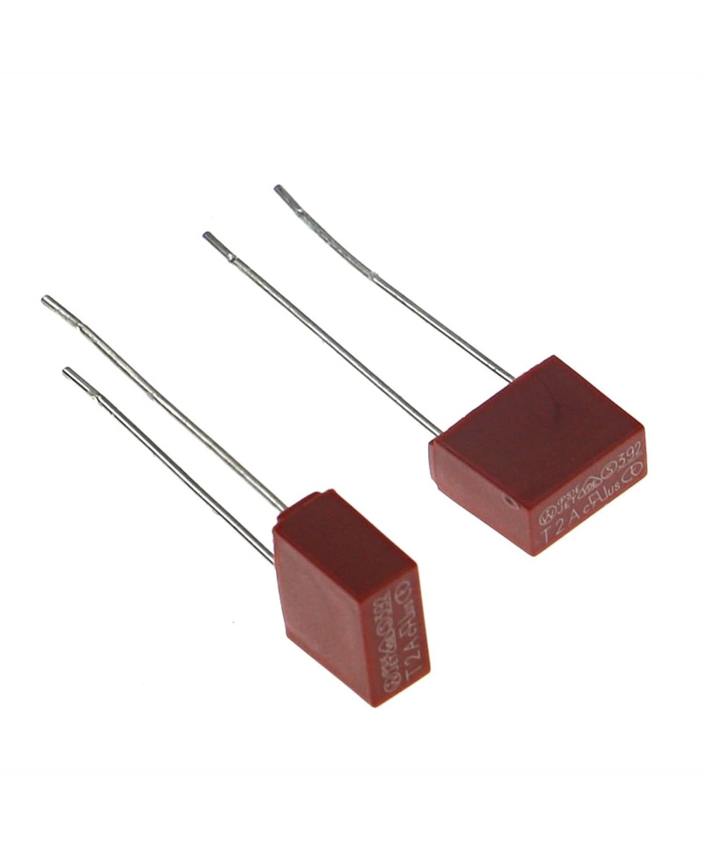 Fusibles 392 rectangulares 250V 0.5A - 6.3A