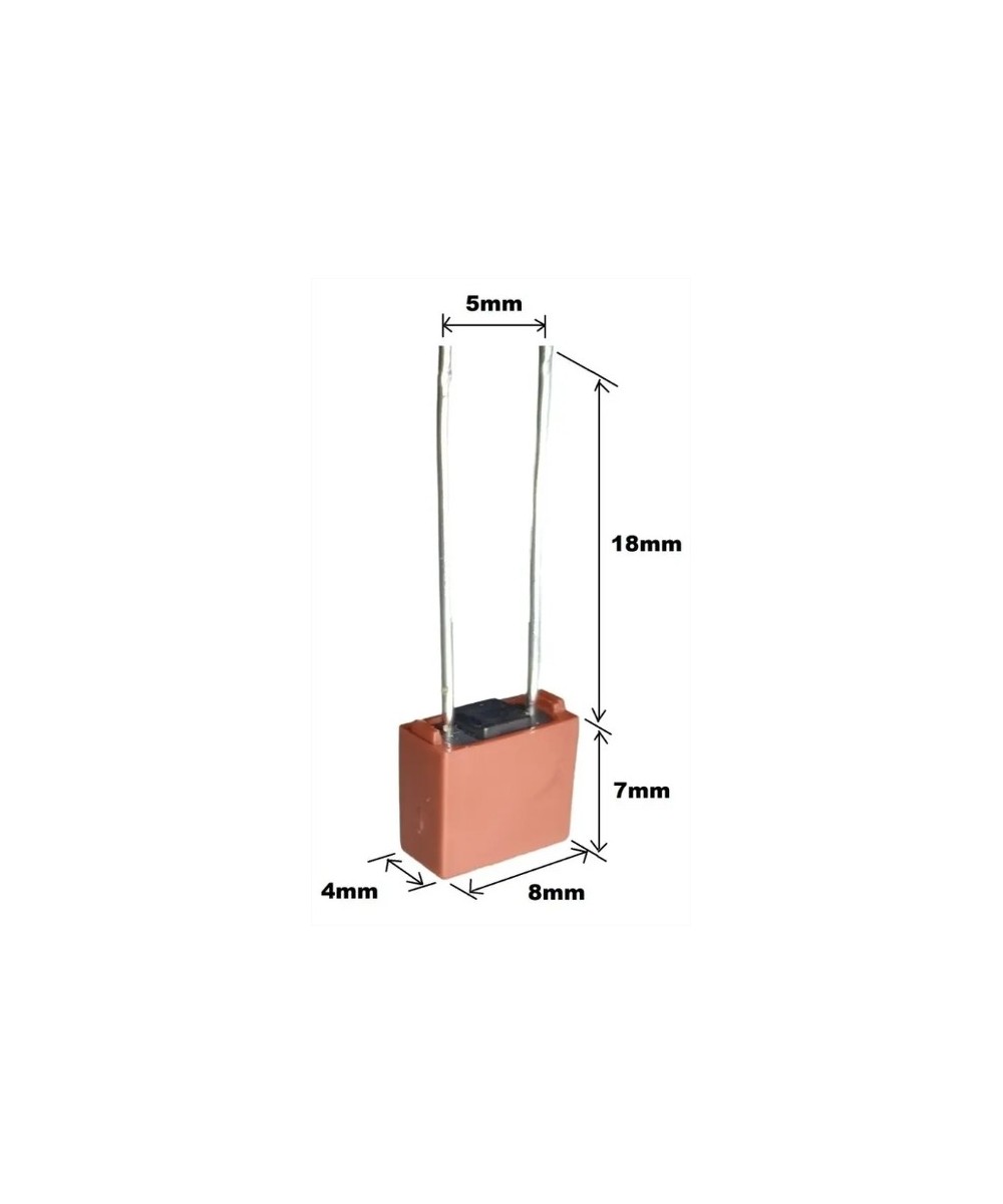 Fusibles 392 rectangulares 250V 0.5A - 6.3A