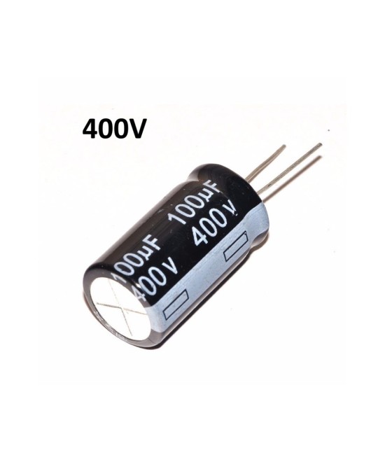 Capacitores electroliticos 400v