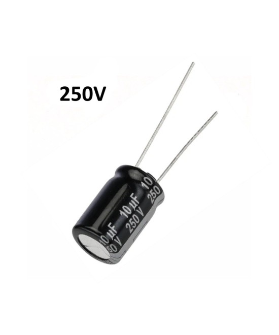 Capacitores electroliticos 250v