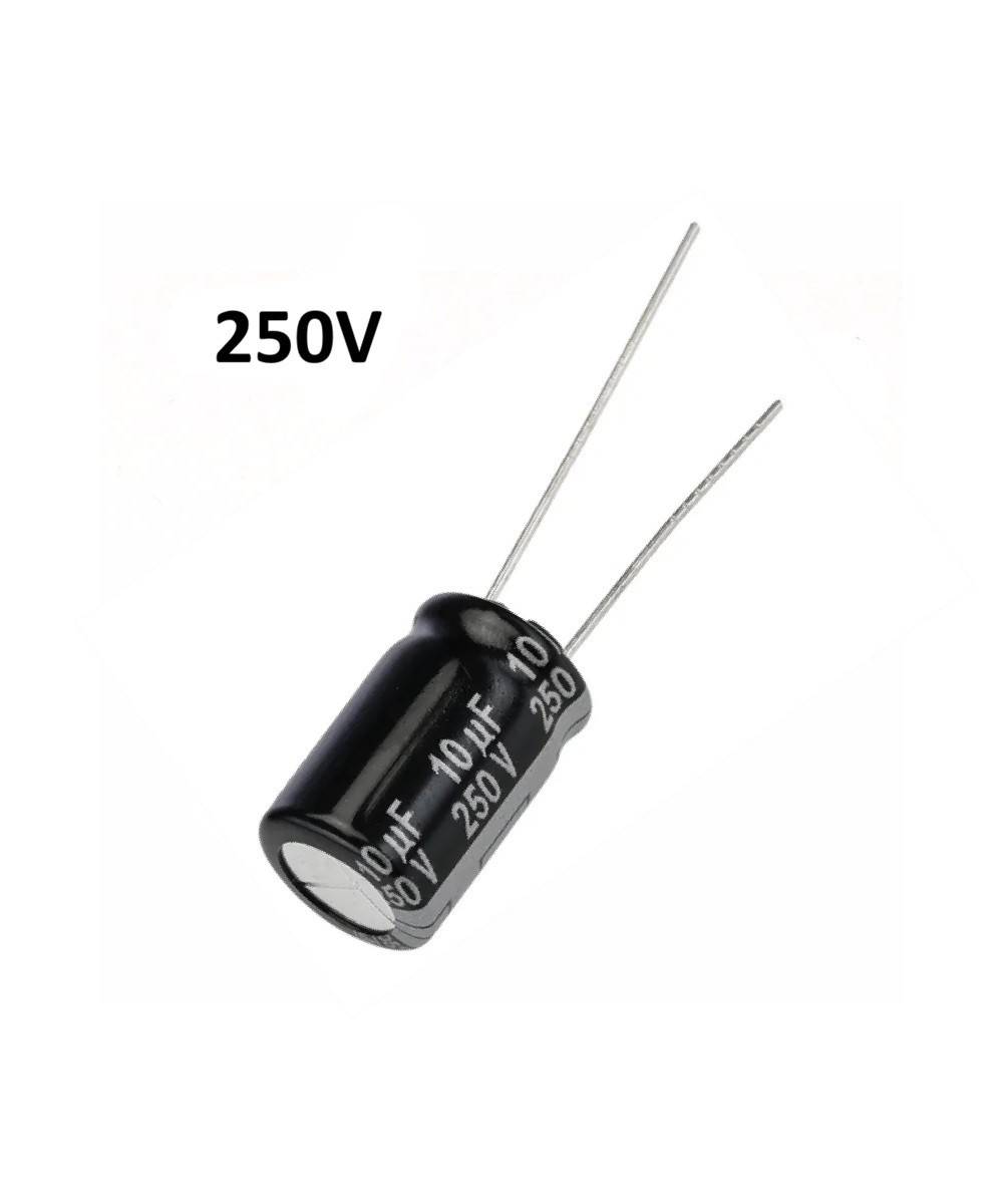 Capacitores electroliticos 250v