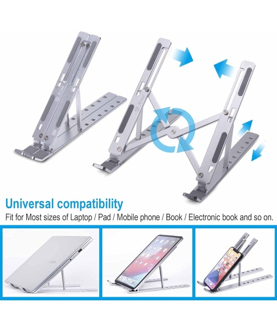 soporte plegable  de 7 ángulos para laptop
