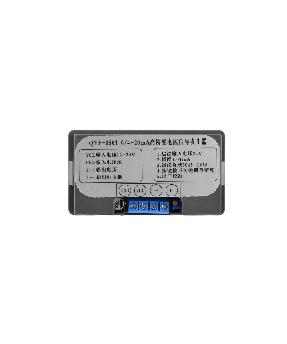 Generador de señal de corriente CC 12-24V 0/4-20mA QYF-0501