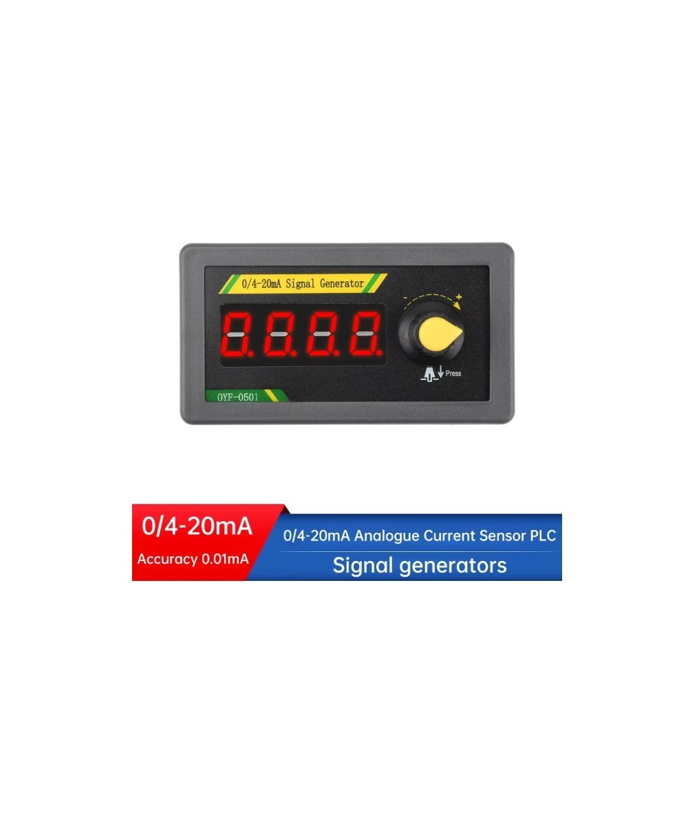 Generador de señal de corriente CC 12-24V 0/4-20mA QYF-0501