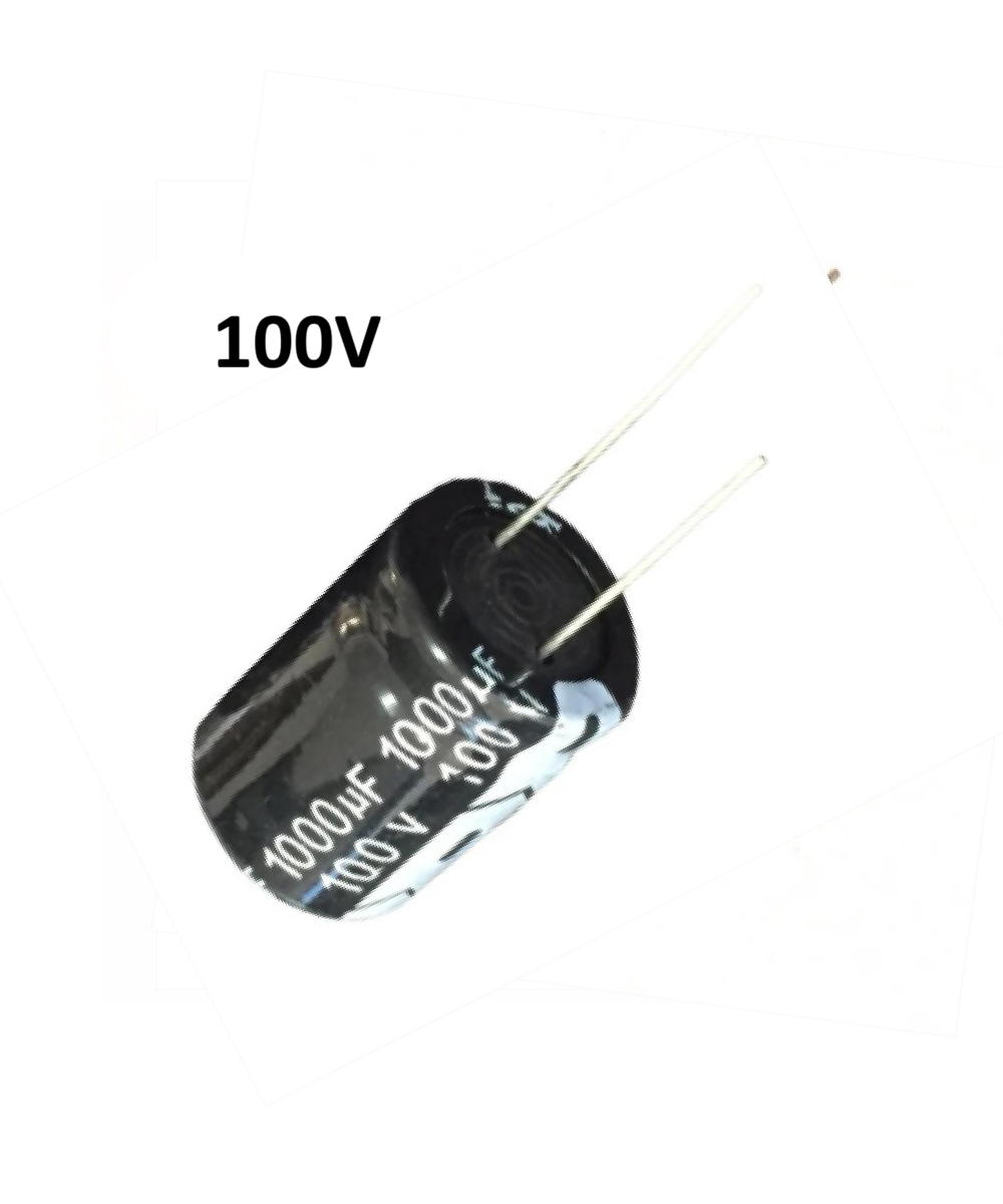 Capacitores electroliticos 100V