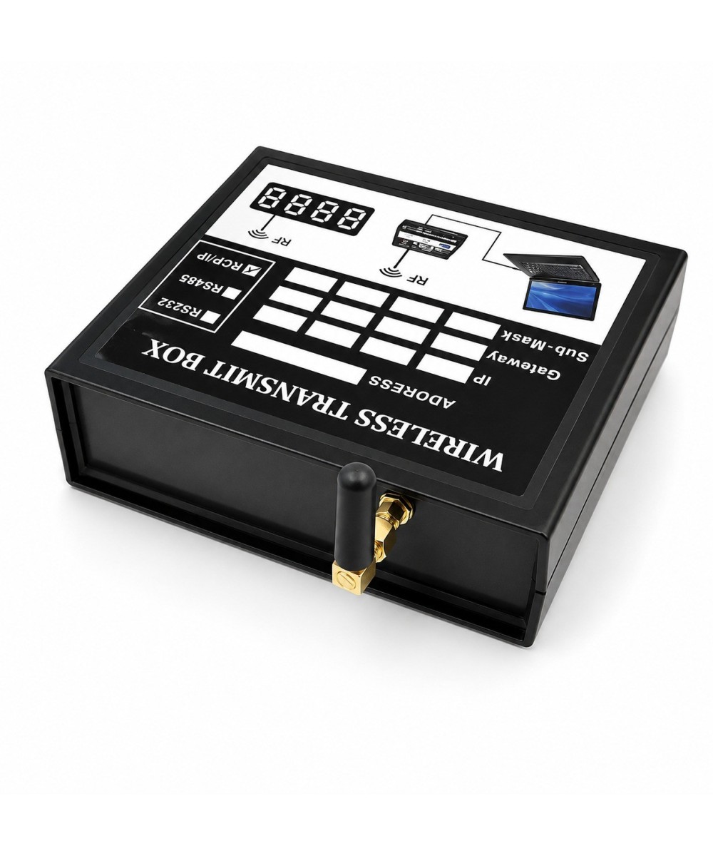 Controlador de pantalla LED inalámbrico por radiofrecuencia (RF) TCP/IP, RS485, RS232 150*120*48MM