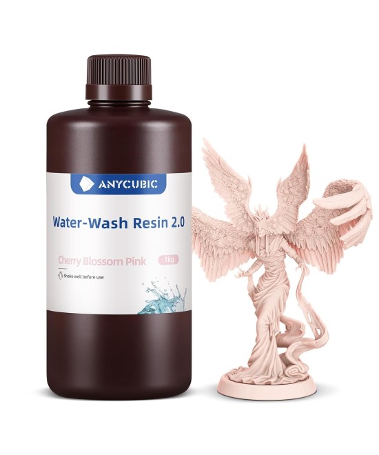 Resina anycubic Lavable 2.0 1000g 1KG para impresoras 3D