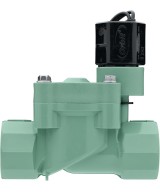 Valvula Electromagnetica Solenoide para Control de Flujo 1" PVC 18-24VDC