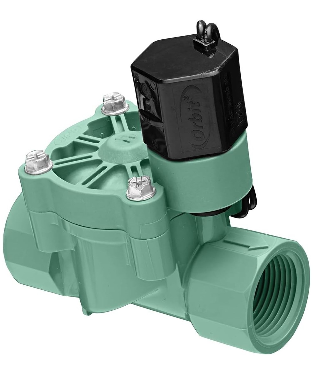 Valvula Electromagnetica Solenoide para Control de Flujo 1" PVC 18-24VDC