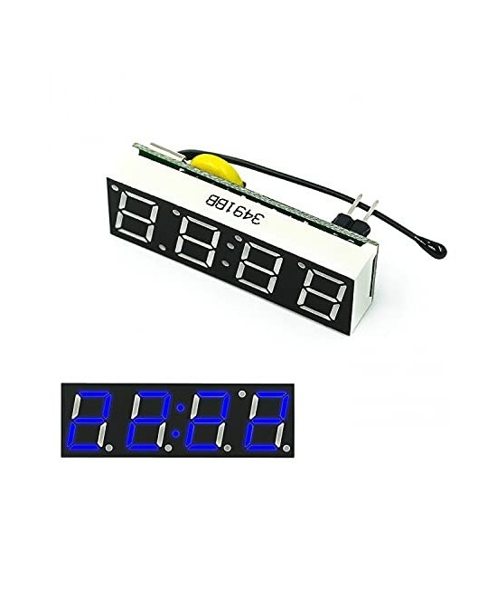 Módulo de reloj electrónico LED AZUL de alta precisión RX8025 DS1302