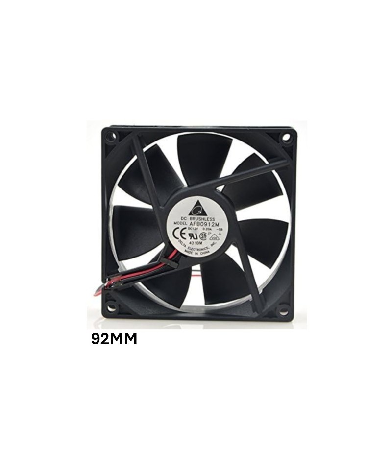 Ventilador plastico de 92mm