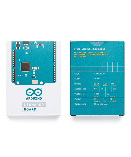 Tarjeta de Desarrollo Arduino Leonardo Original R3 ATmega32u4