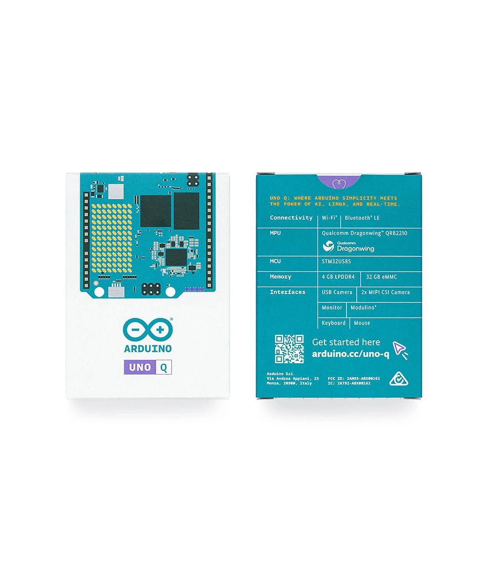 Tarjeta de Desarrollo Arduino UNO Q 2GB / 4GB