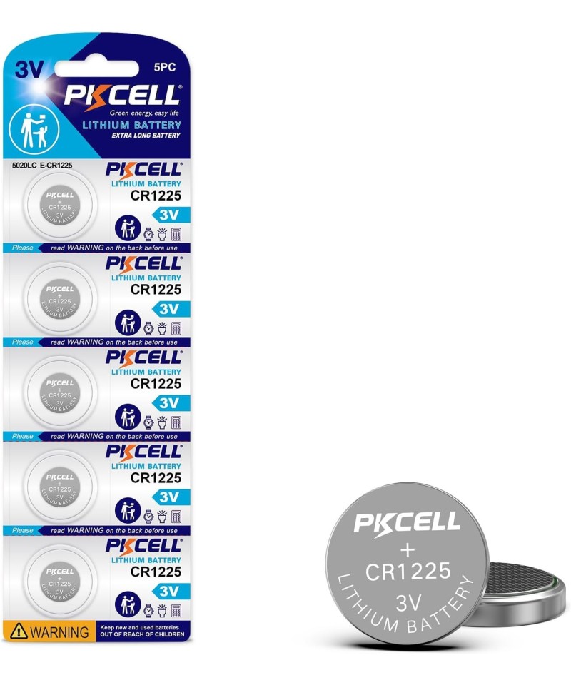 Baterías CR1225 3V PKCELL