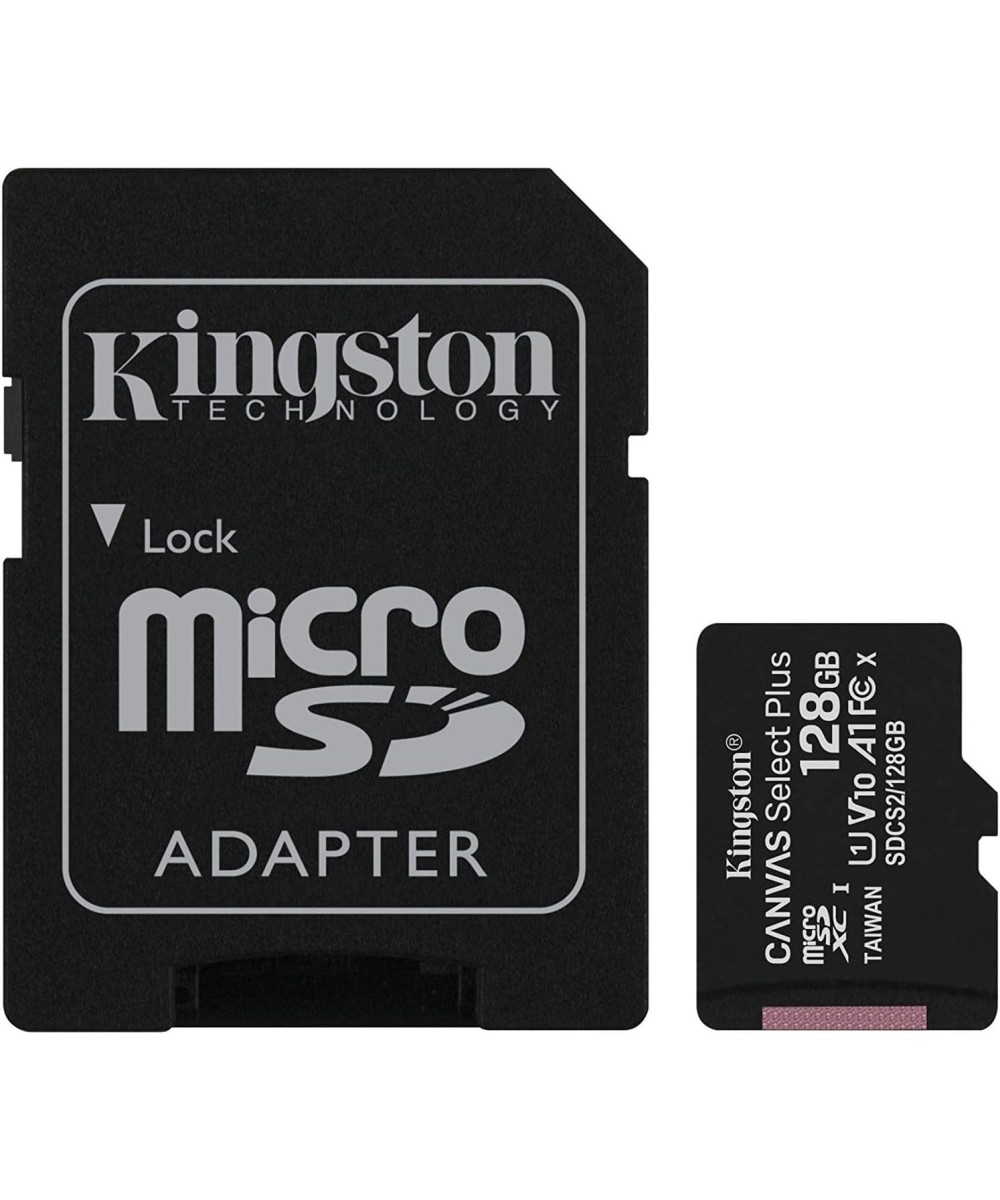 Memoria MicroSD XC Clase 10 Kingston 64GB/128GB