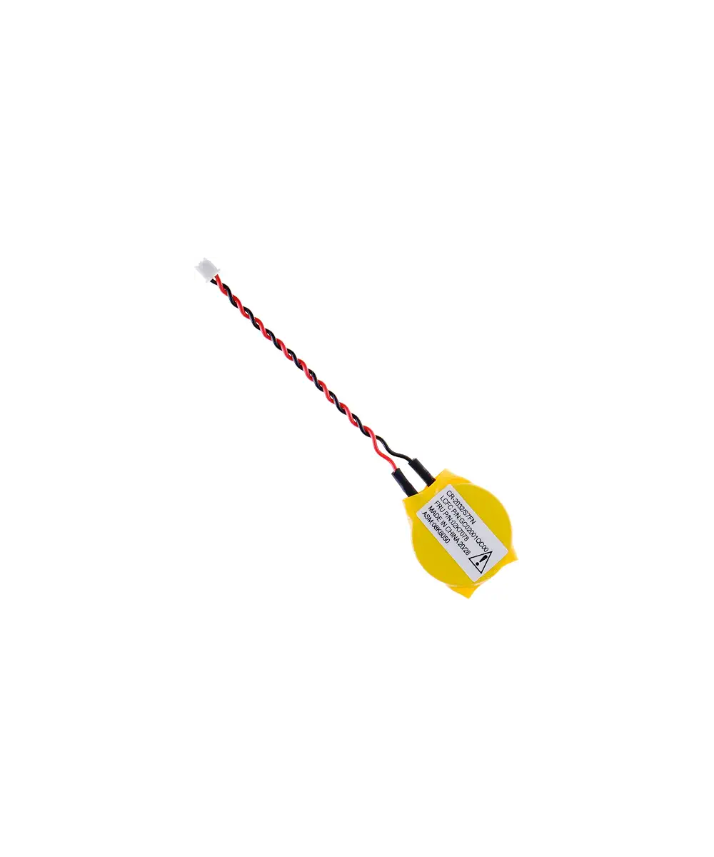 BATERIA CR2032 CON CABLE CONECTOR 2 PINES