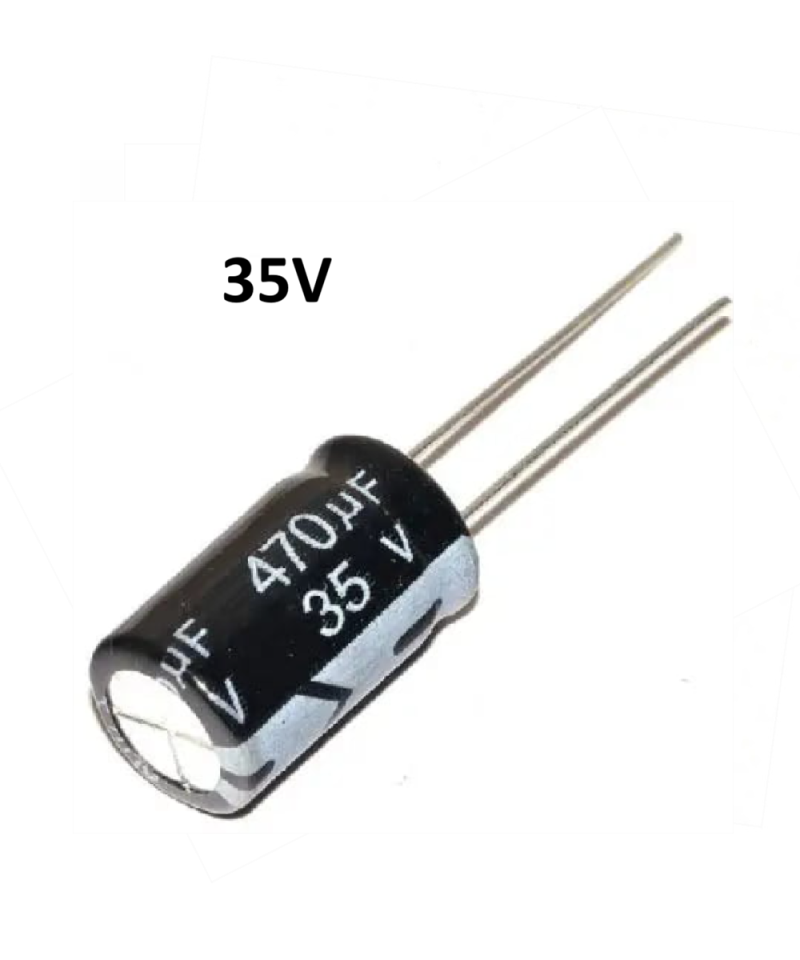Capacitores electroliticos 35v