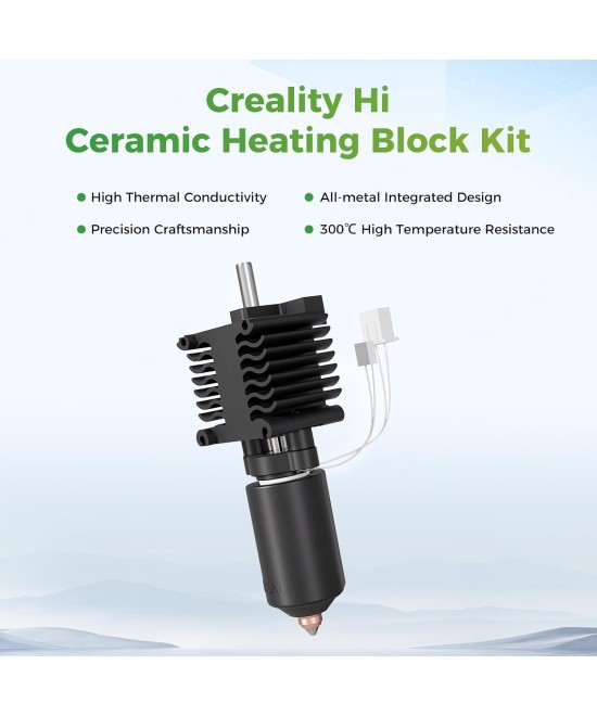 Kit de bloque calefactor ceramico para impresora Creality HI