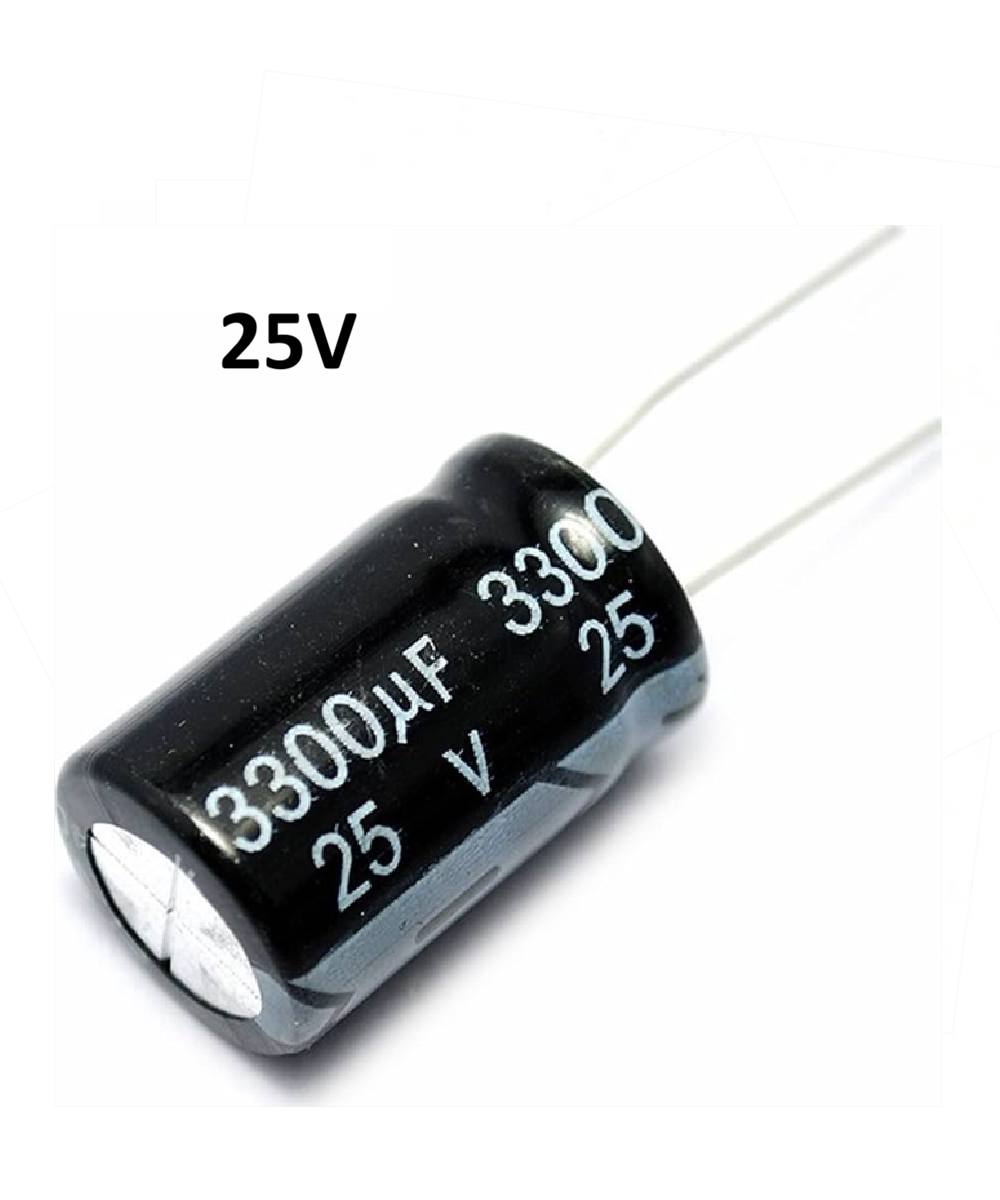 Capacitores electroliticos 25v