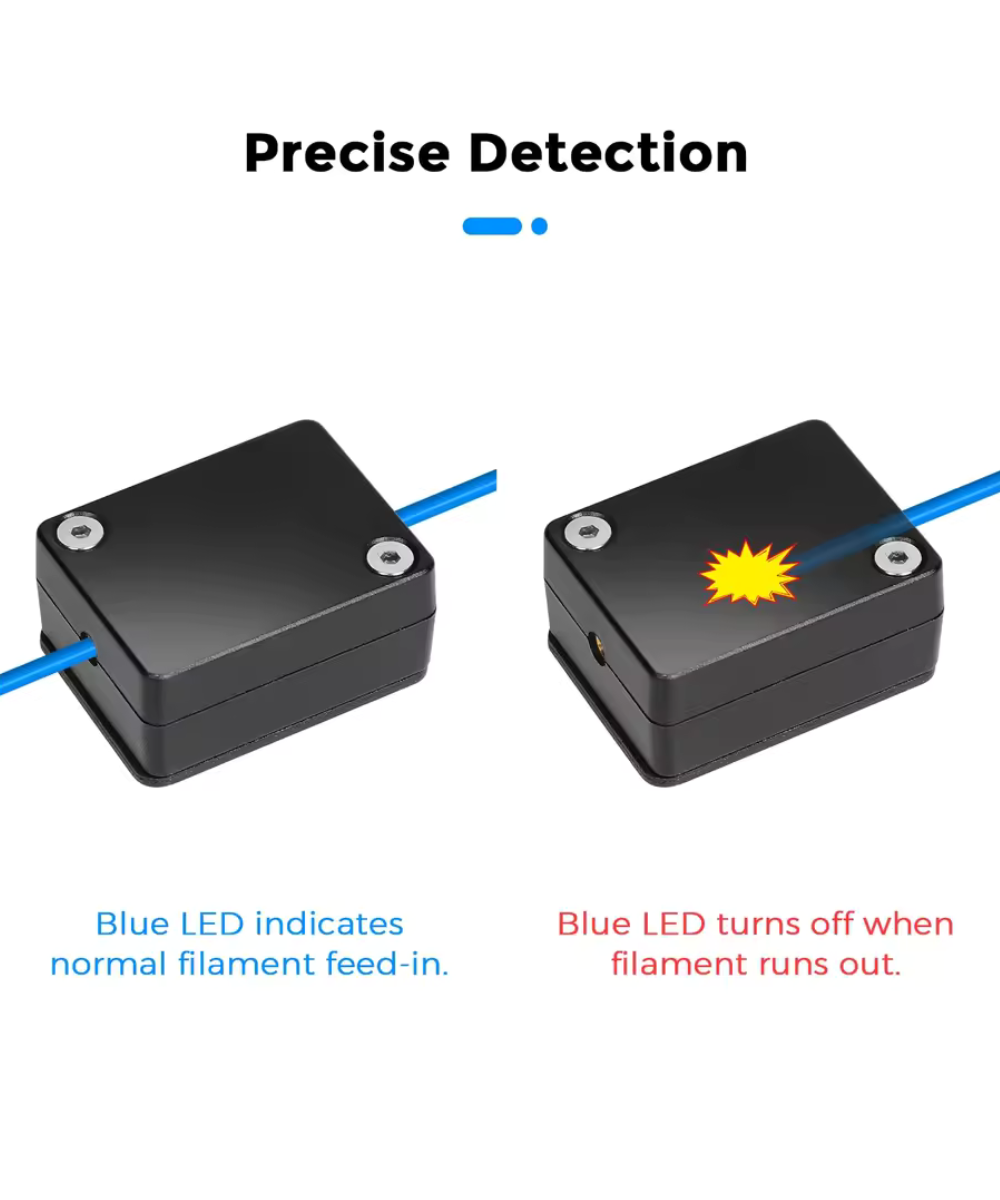 Detector de filamentos para impresora Ender-3 V3 SE y KE