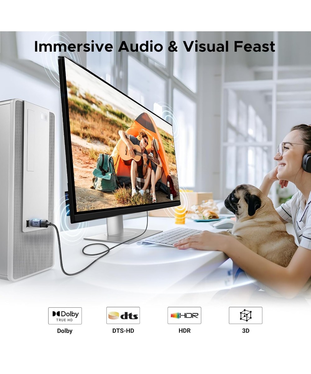 Adaptador de Display Port DP a HDMI 4K UGREEN