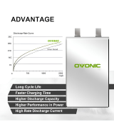 Bateria Tipo LiPo recargable 14.8V 35C 4S OVONIC 2200 MAH