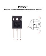 Transistor MOSFET IRFP250N