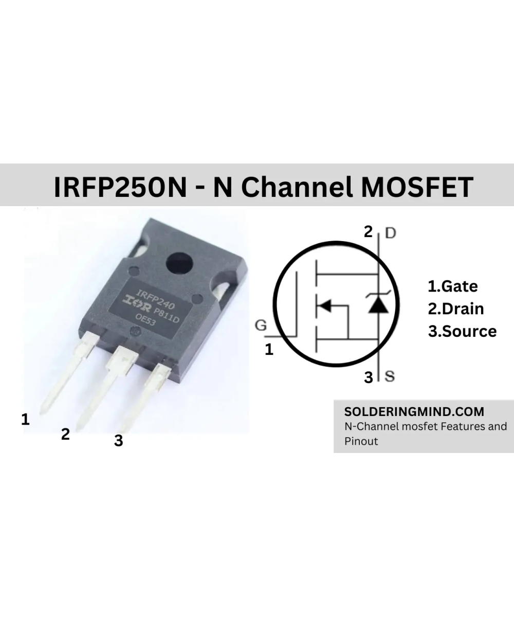 Transistor MOSFET IRFP250N